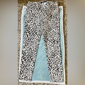 Express Leopard Print Ankle Leggings